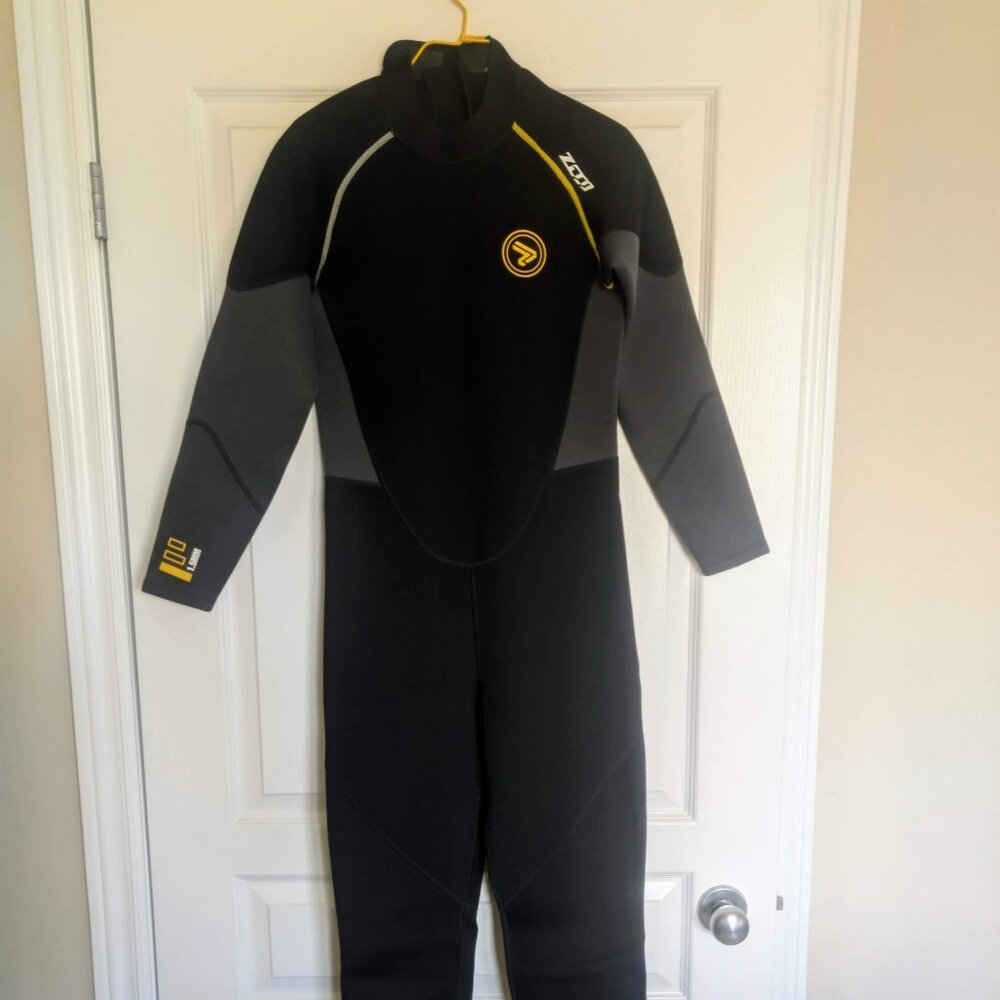 New ZCCO Men's Boy's Full Body Neoprene Back Zip Wetsuit
